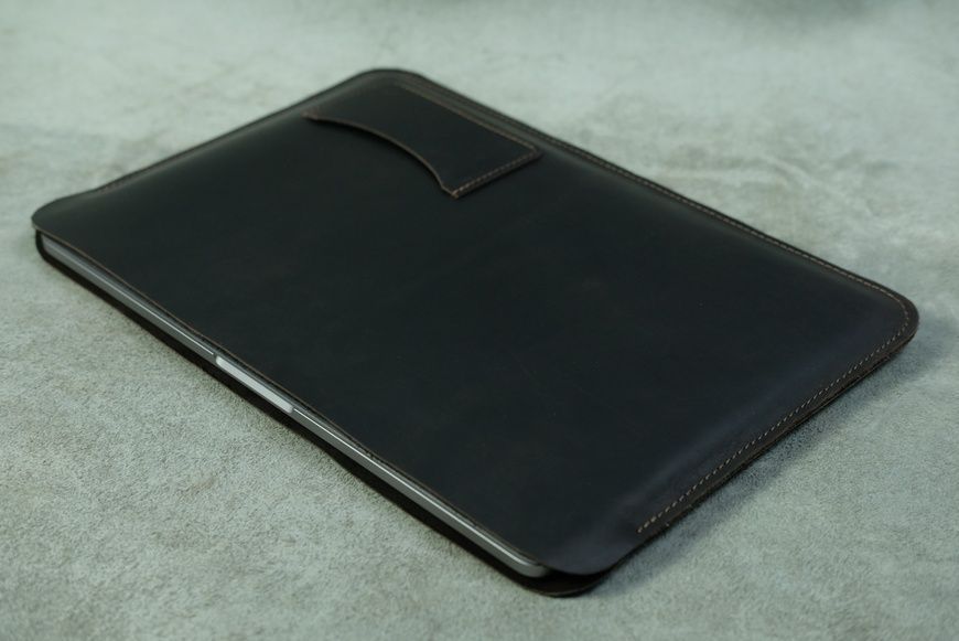Чохол для MacBook Дизайн №28 з натуральної шкіри колір Шоколад 280006 фото
