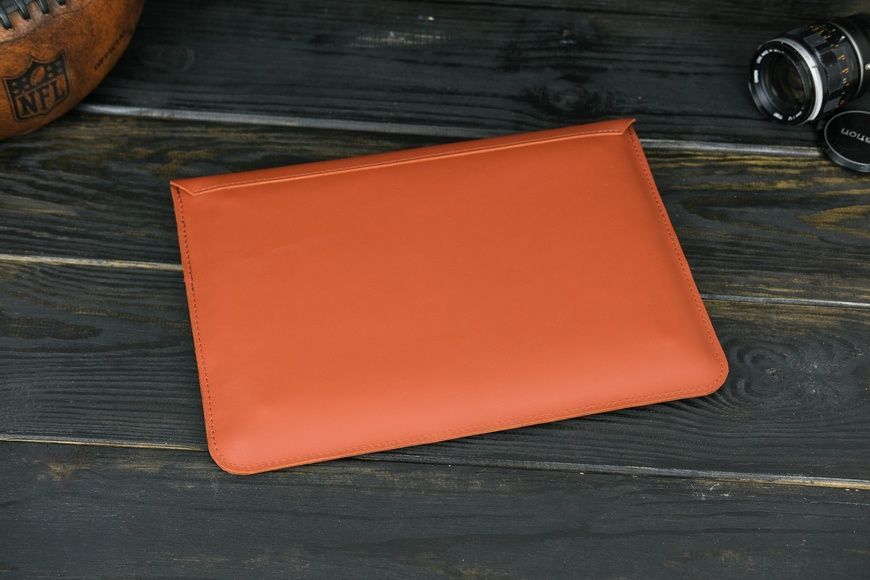 Чохол для MacBook Дизайн №24 з натуральної шкіри колір Коньяк Sale266050 фото